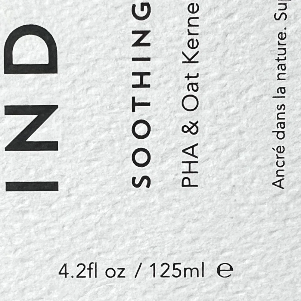 Indie Lee Soothing‎ Cleanser PHA & Oat Kernel Oil Face Wash 4.2 fl oz
